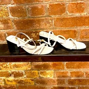 Robert Clergerie for Barneys white sandals 7.5